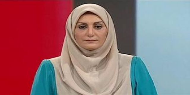 شکار ناب یک لحظه از خانم مجری/ عکس 