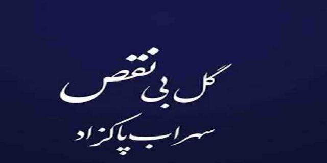  آهنگ جدید سهراب پاکزاد گل بی نقص +موزیک