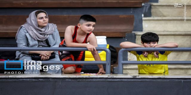 عکس/ مسابقات کشتی آزاد خردسالان