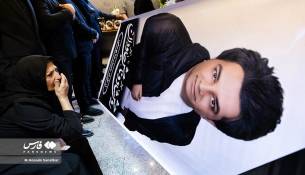  تصاویر: مراسم ختم امید جهان