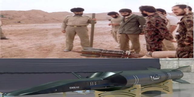 گزارشی  از مشرق نیوز     این تصویر نشون میده که چطور ابرقدرت شدیم  به گزارش مشرق، یک کاربر فضای مجازی با انتشار تصویری از پیشرفت موشکی ایران نوشت:  چی بودیم...  چی شدیم...